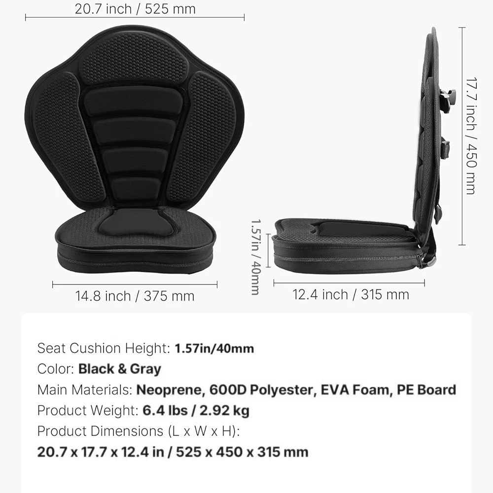 Kayak Seat SUP Board Accessori - đánh giá và giá Fishing Kayak Crate