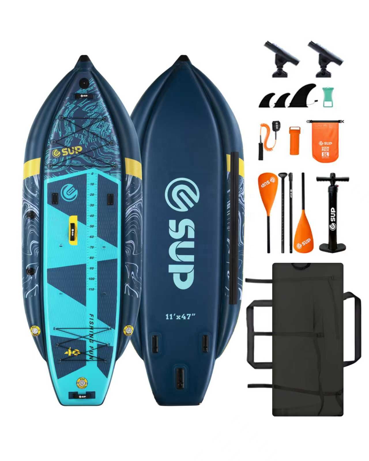 Inflatable Fishing Kayak with  - đánh giá và giá Fishing Kayak Sit On Top