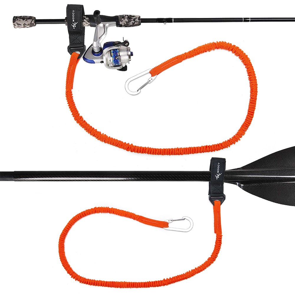 4 Pcs Kayaks Rod Leash Stretch - đánh giá và giá Fishing Kayak Paddle Leash