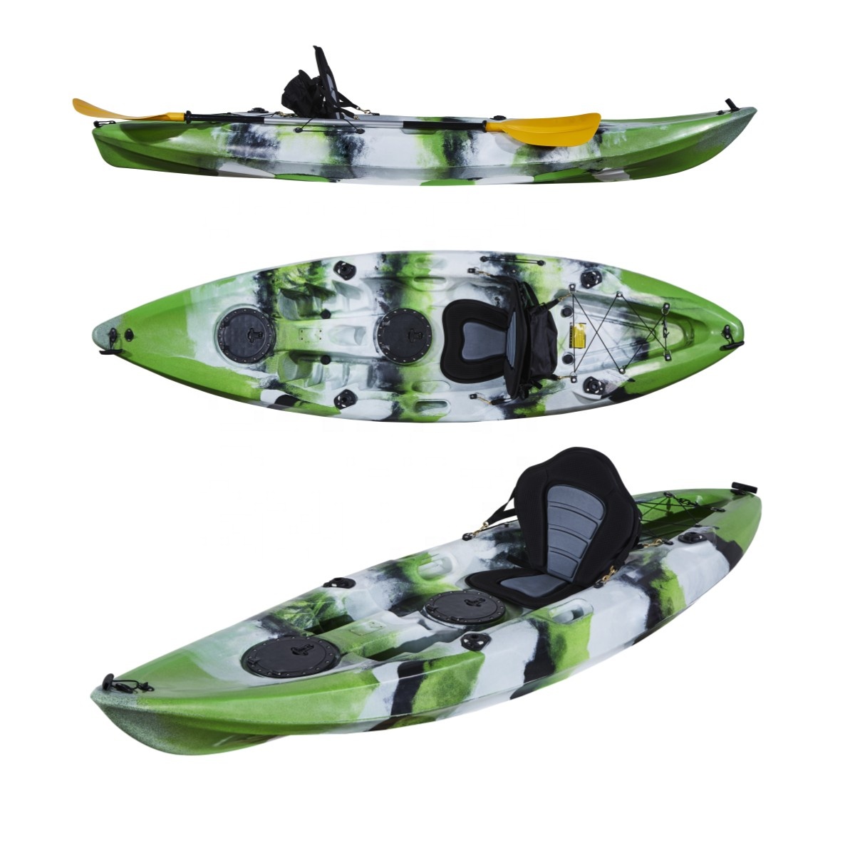 Hot Sale 2.93Meter Fishing Kay - đánh giá và giá Fishing Kayak Sit On Top