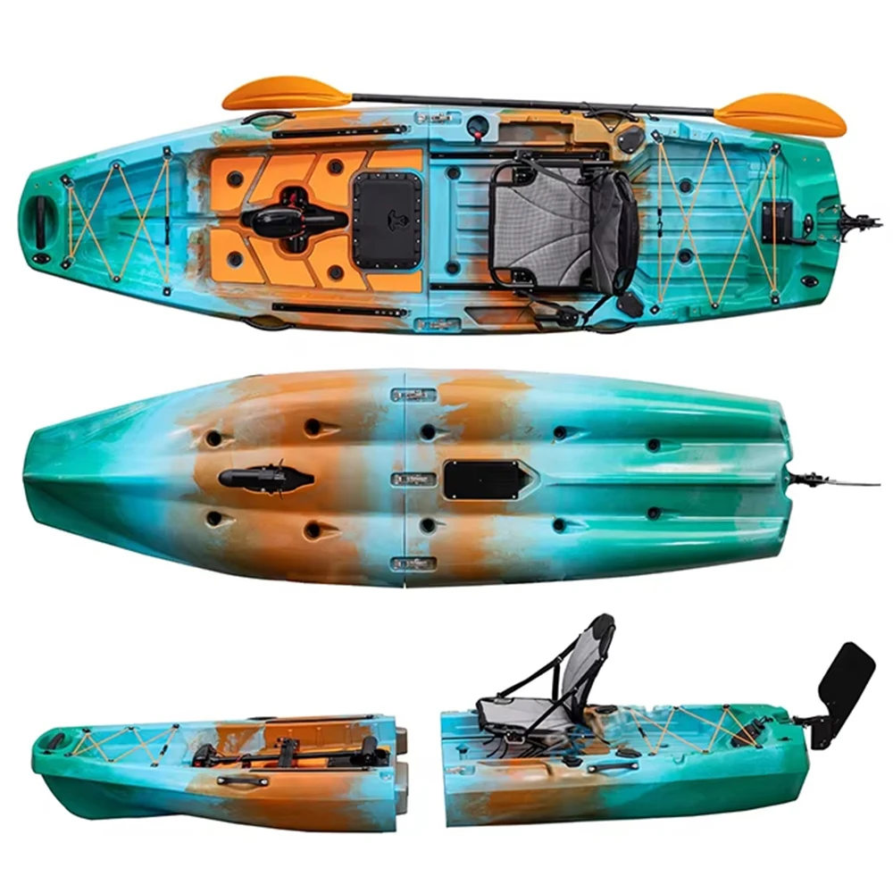 Modular Kayak With Engine Fish - đánh giá và giá Fishing Kayak Paddle